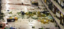 Охранники ЧОП «САФЕТИ-ТЭК» задержали наркомана, громившего в супермаркете стеллажи с алкоголем